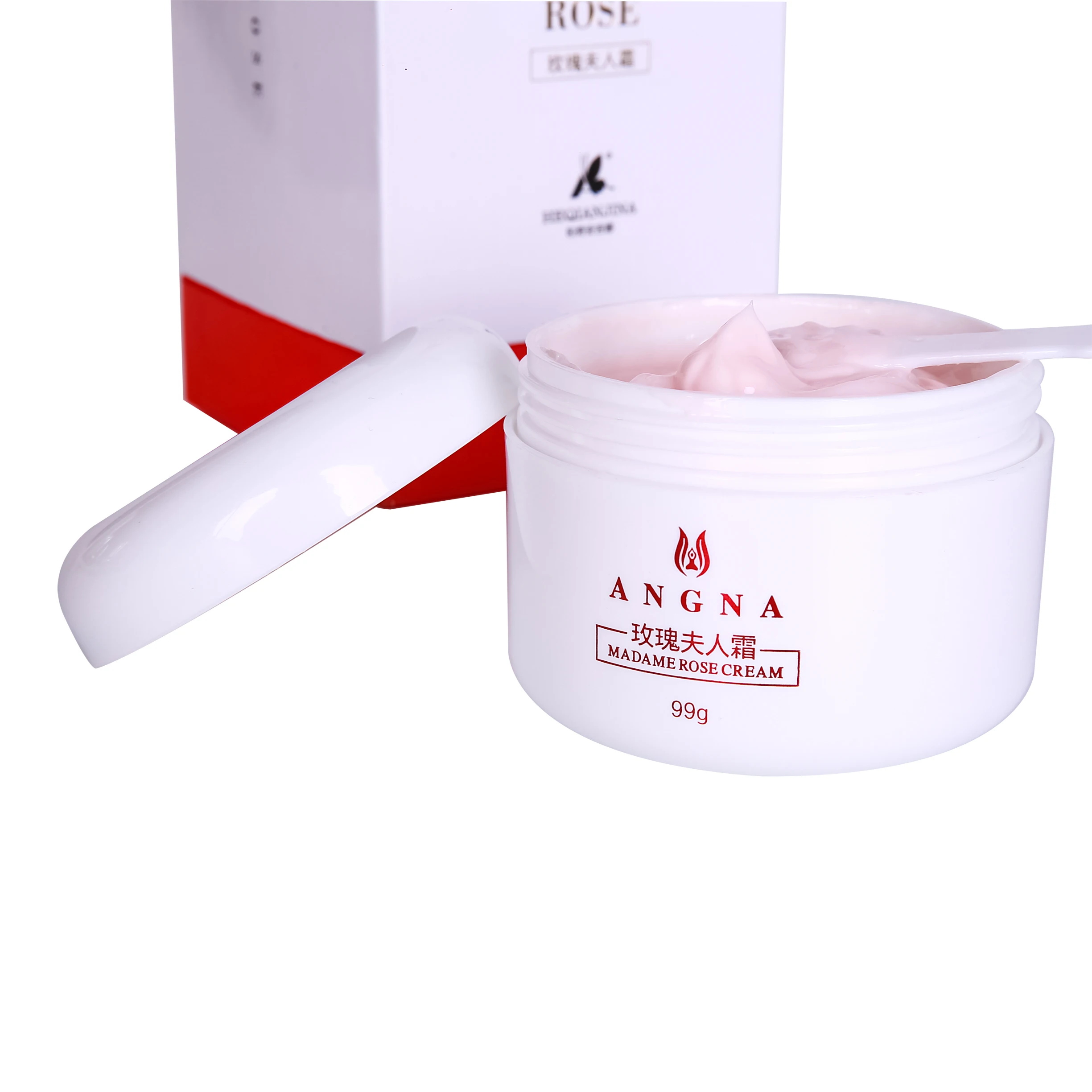 
OEM best rose extract cream face knee and elbow body cream whitening cream 