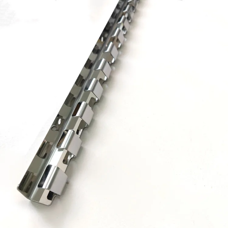 AISI 304 stainless steel PVC strip curtains hook-on hanging system