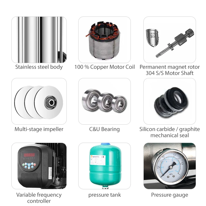 pompe a eau electrique CDL 20m3/h high flow high pressure vertical multi stage pump ro booster pump manufacturers