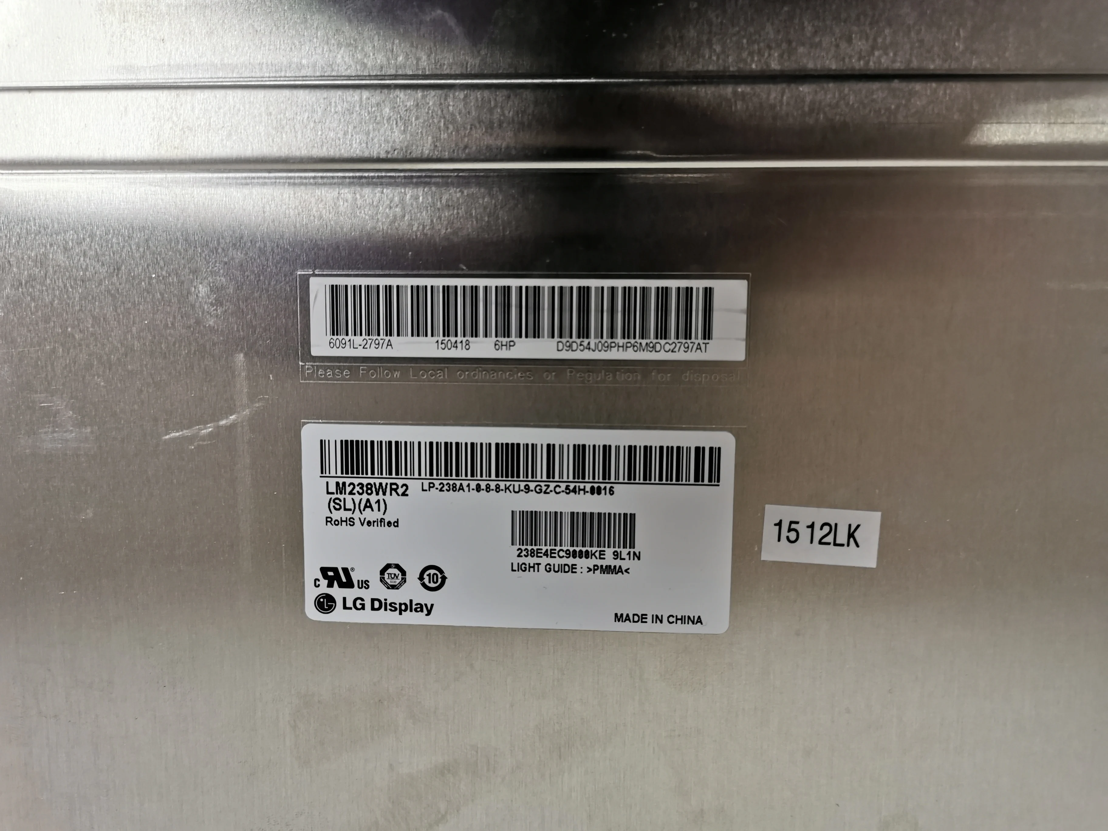 LM238WR2 SLA1 23 8 '4K 3840*2160 ЖК-монитор IPS дисплей модуль LCM для настольный монитор промышленный 60 Гц LM238WR2-SLA1 с высоким