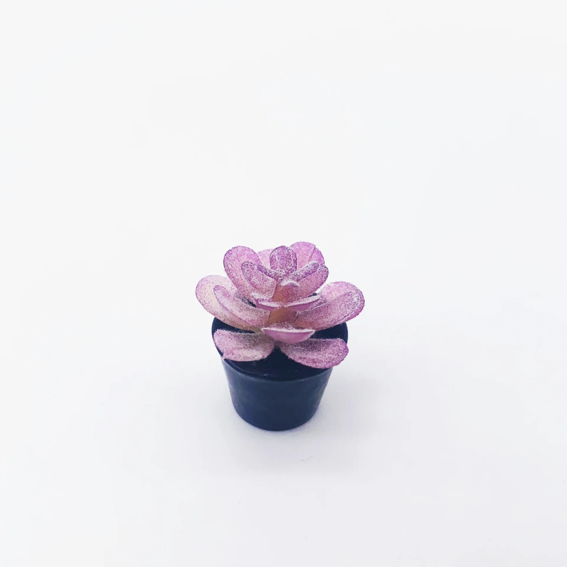 new product 2024 Dollhouse Accessories Mini Micro landscape decoration mini simulation flower succulent plant pot