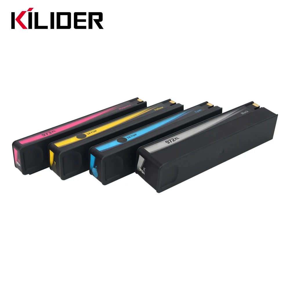 ink cartridge color 973 Pagewide pro 452dn 452dw MFP 477dn 477dw 552dw MFP 577dw 577z PageWide Managed P55250dw use for HP