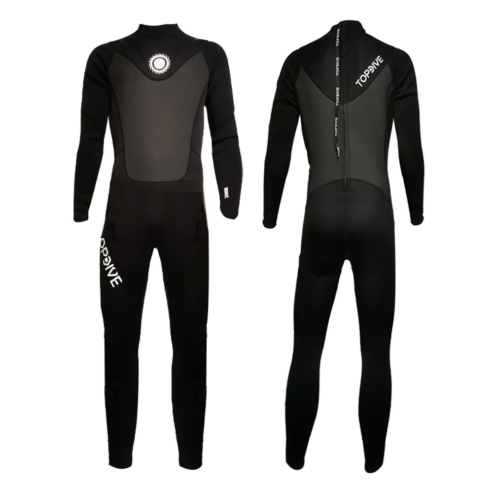 Custom 3mm Wetsuit Men Full Body 3mm Long Sleeve Top Diving Surfing Wetsuit