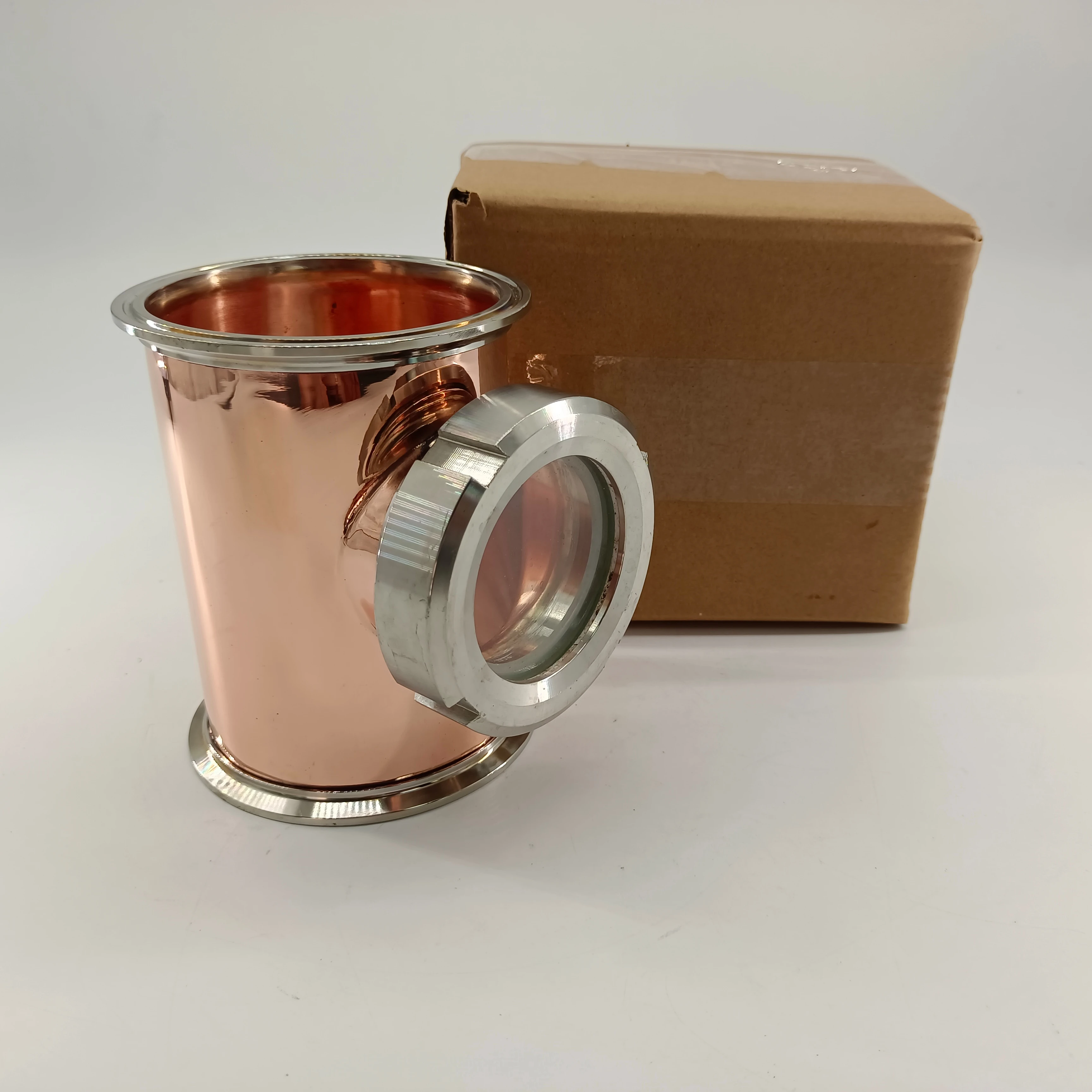 
3 /4 /6 /6.5/8 inches copper distillation column for distiller whisky Reflux bubble plate column distillation 