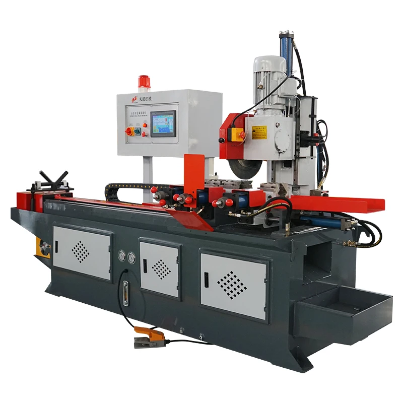 CNC Profile Automatic Feeding Electric Steel Iron Copper Aluminum Pipe Tube Cutting Machine Metal Circular Sawing Machine