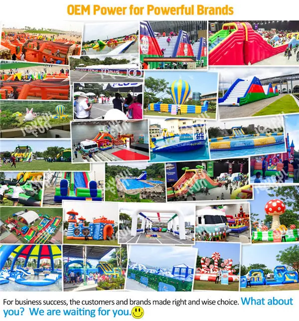 Надувной парк развлечений joyfun надувная детская площадка надувной
