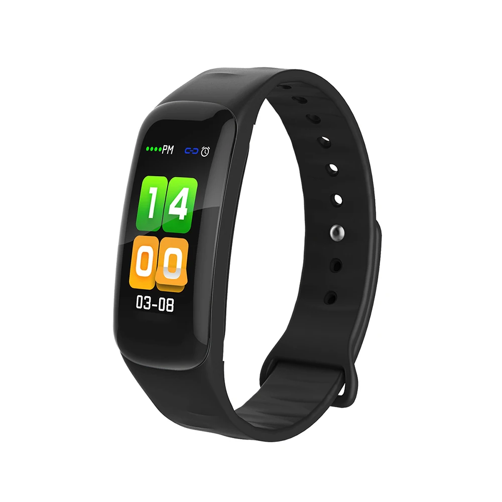 Водонепроницаемый IP67 фитнес-трекер Smart band с красочным экраном Шагомер монитор сердечного