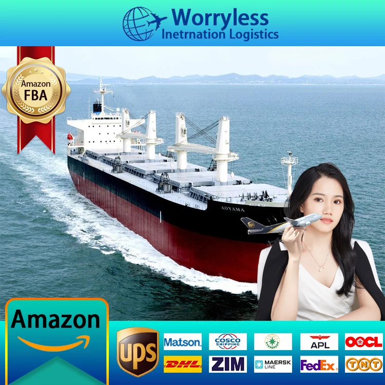 China Fba Amazon Cargo Ship Import Export Clearance Agents In USA Door To Door