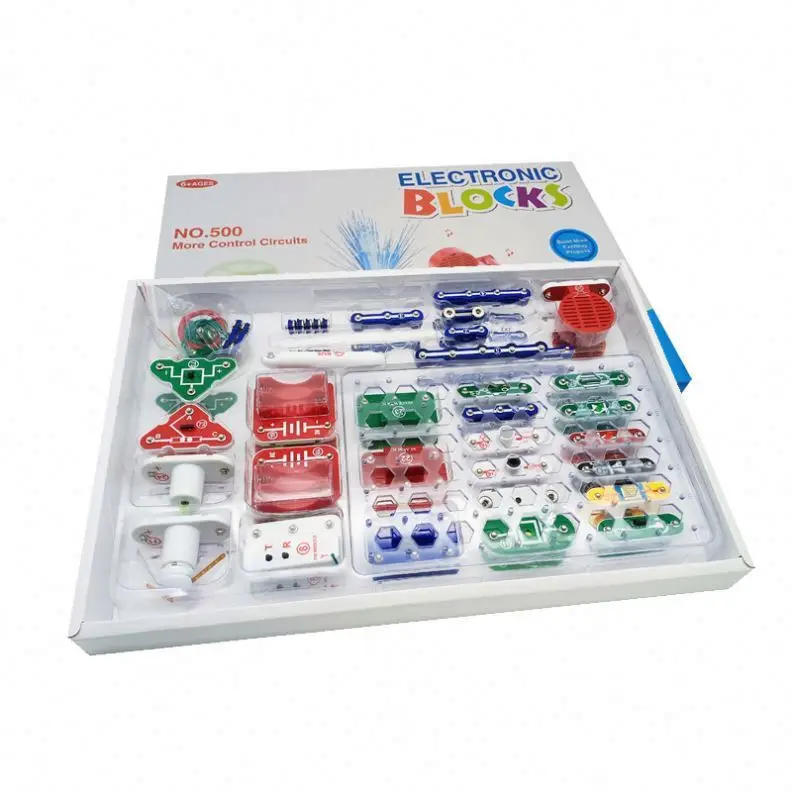 jouets enfant amazon top seller toy 500  electronic building blocks other educational supplies  montessori Shopfiy hot