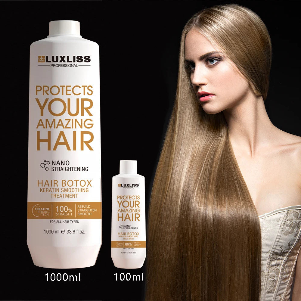 Nano Keratin Treatment Wholesale Formaldehyde Free Keratin Smooth Hair Straightening Best Repair Damaged Hair Keratin Treatment