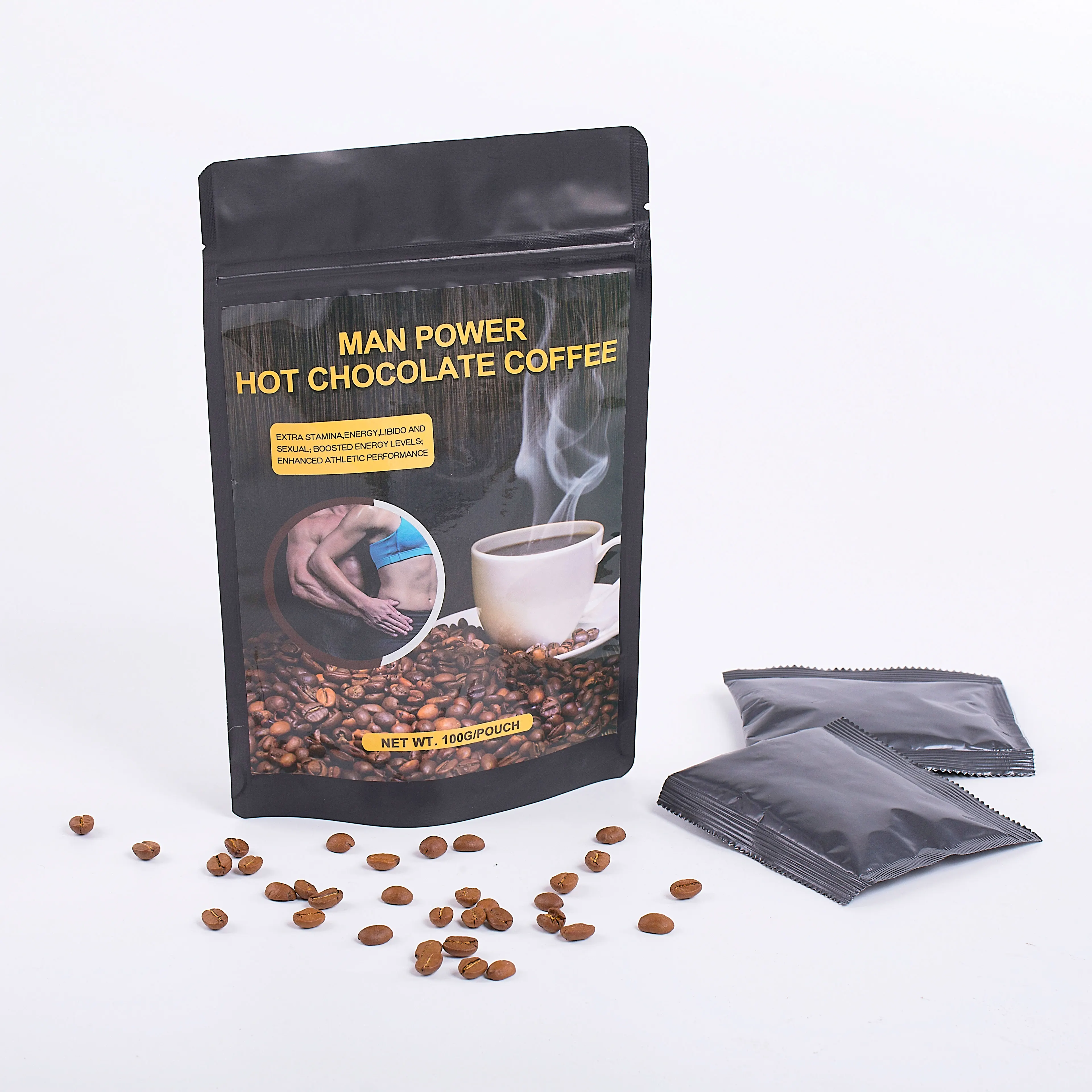 OEM/ODM Private Label Man Power Coffee with Low MOQ