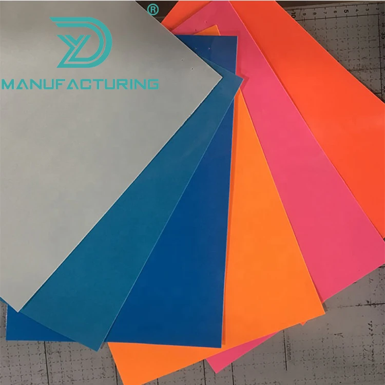 Glow in the dark fluorescent sticker luminous self adhesive luminescent films