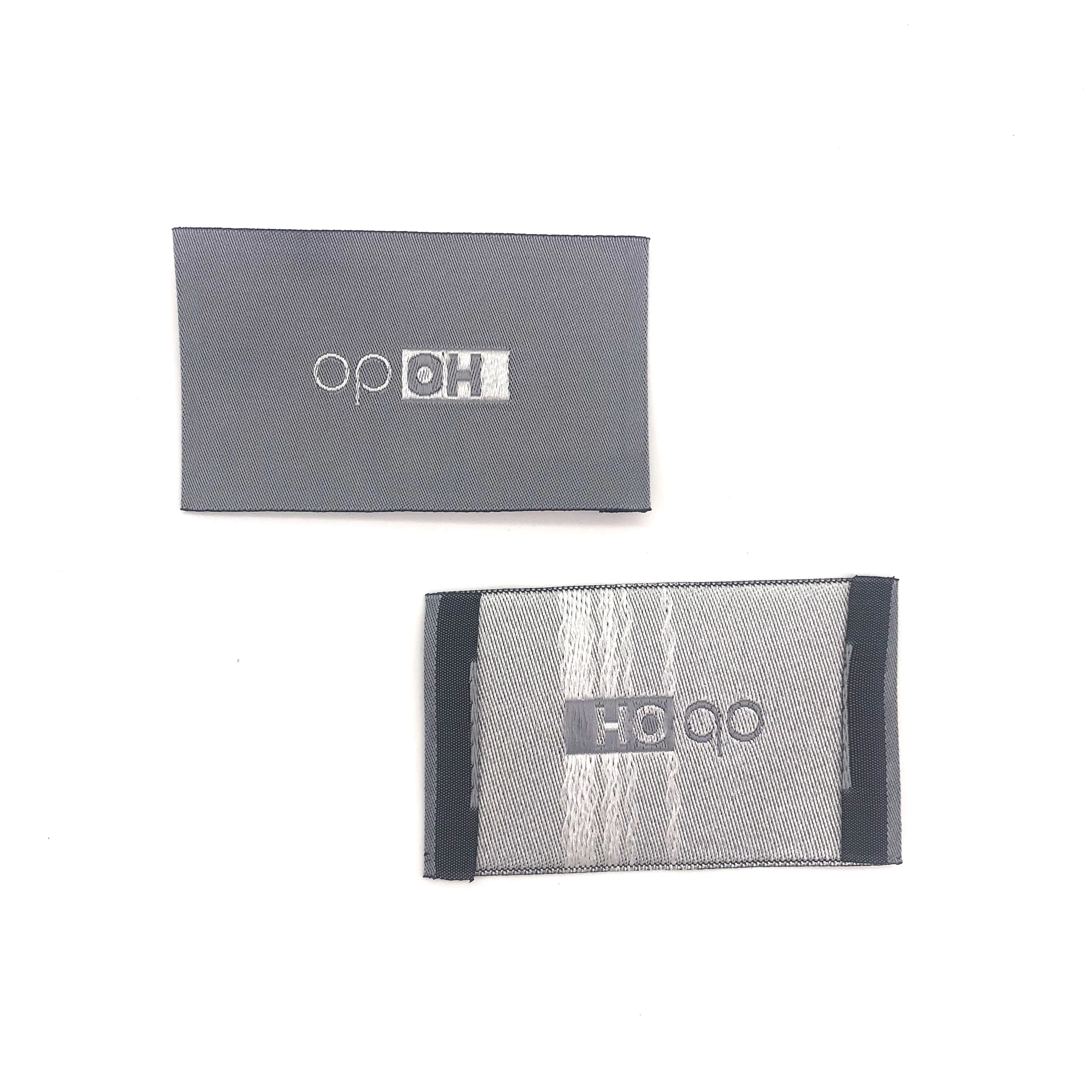 Garment woven label clothes printed label and tags for clothing accessories