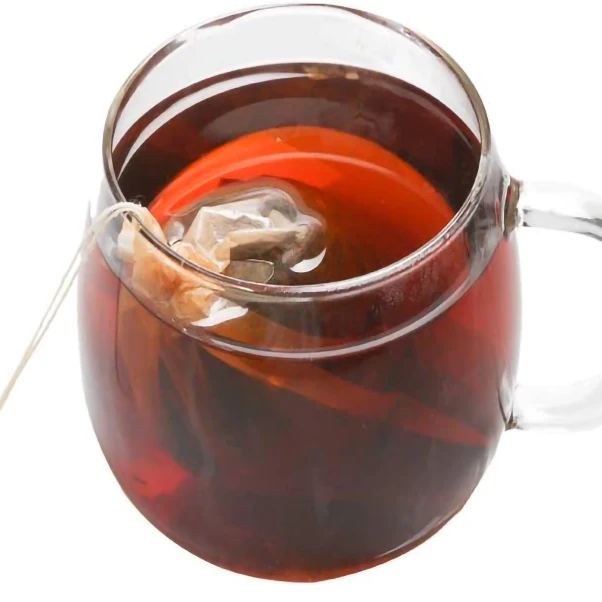 Chinese Factory White Color Disposable Tea Bags with Draw Strings Eco Non Woven Fabric