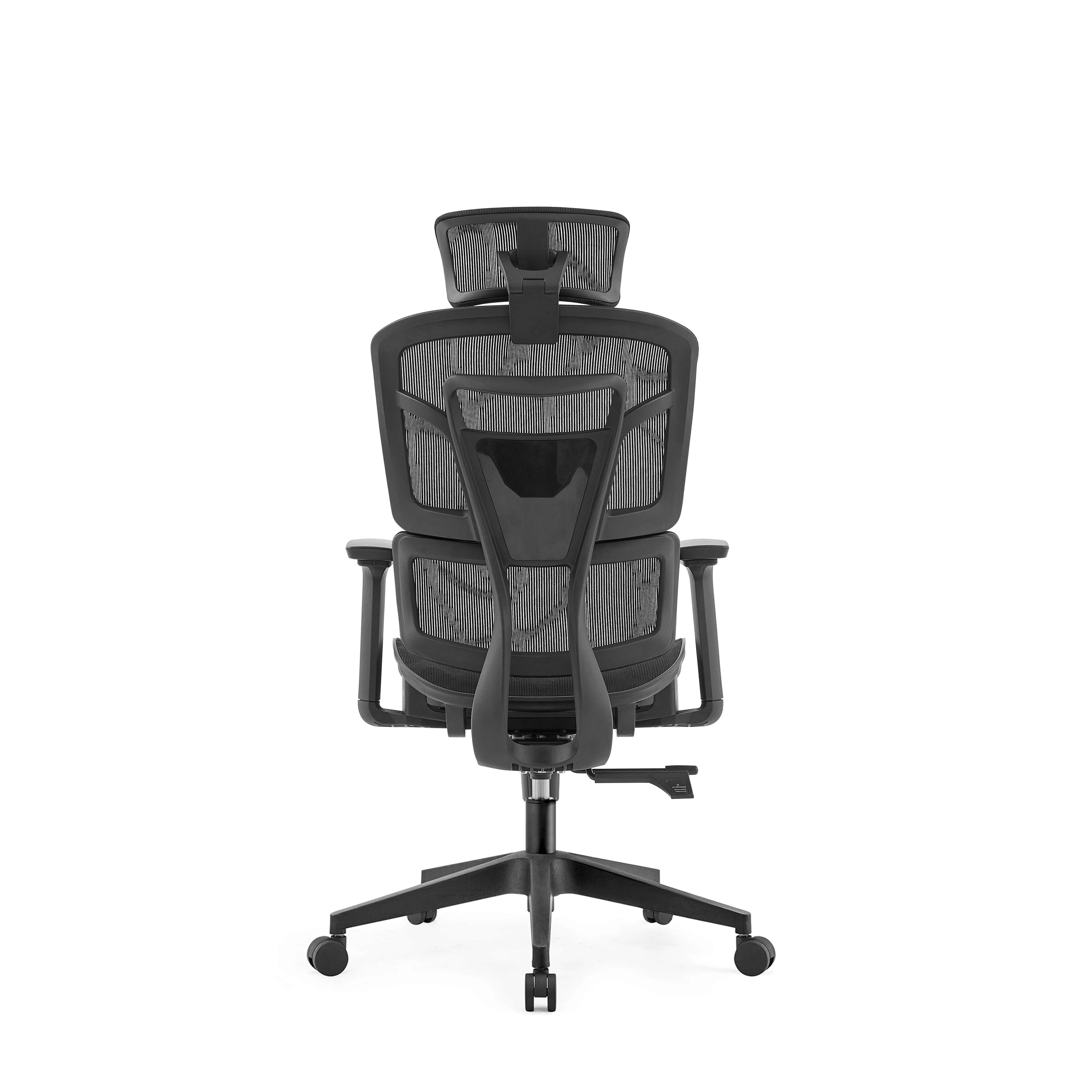 New design ergo mesh office chair computer chair wire control mechanism with back reclining