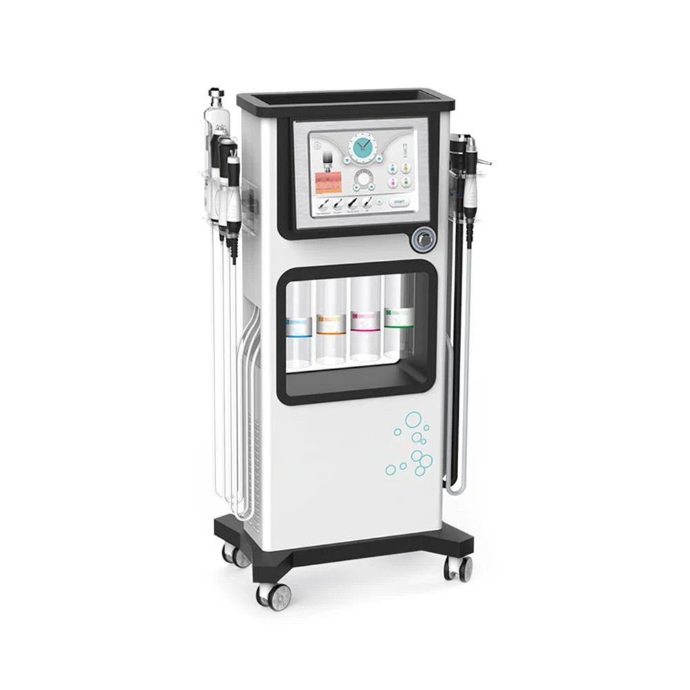 7 In 1 Dermabrasion Facial Machine H2o2 Diamond Peeling And Hydrafaci Facial Lift Skin Scrubber Moisturizer