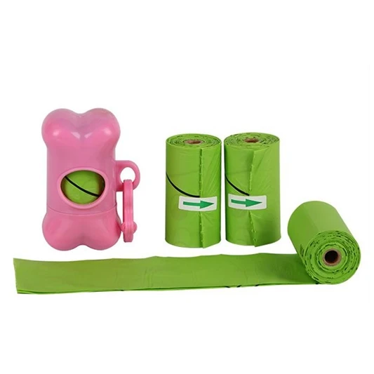  Corestarch пластиковые compostable собака poop сумки мешок с