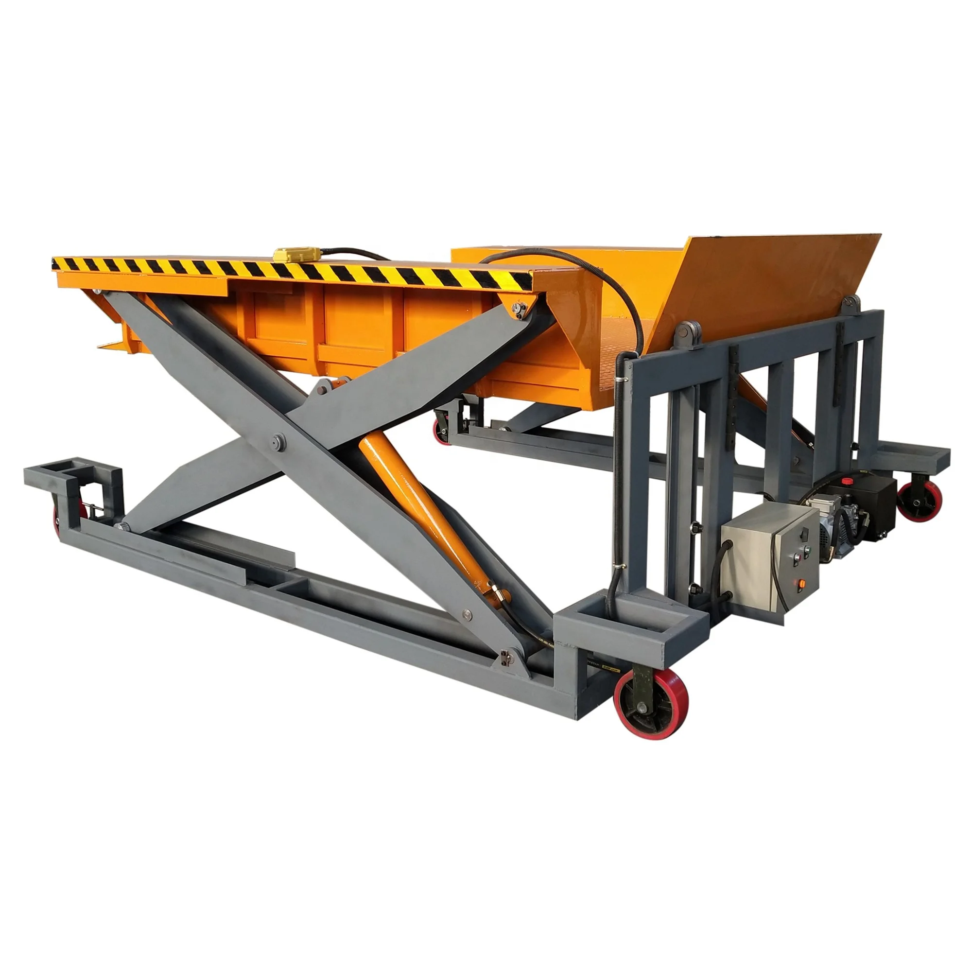 Lift Table Used Movable Lifting Equipment Hydraulic Ladder