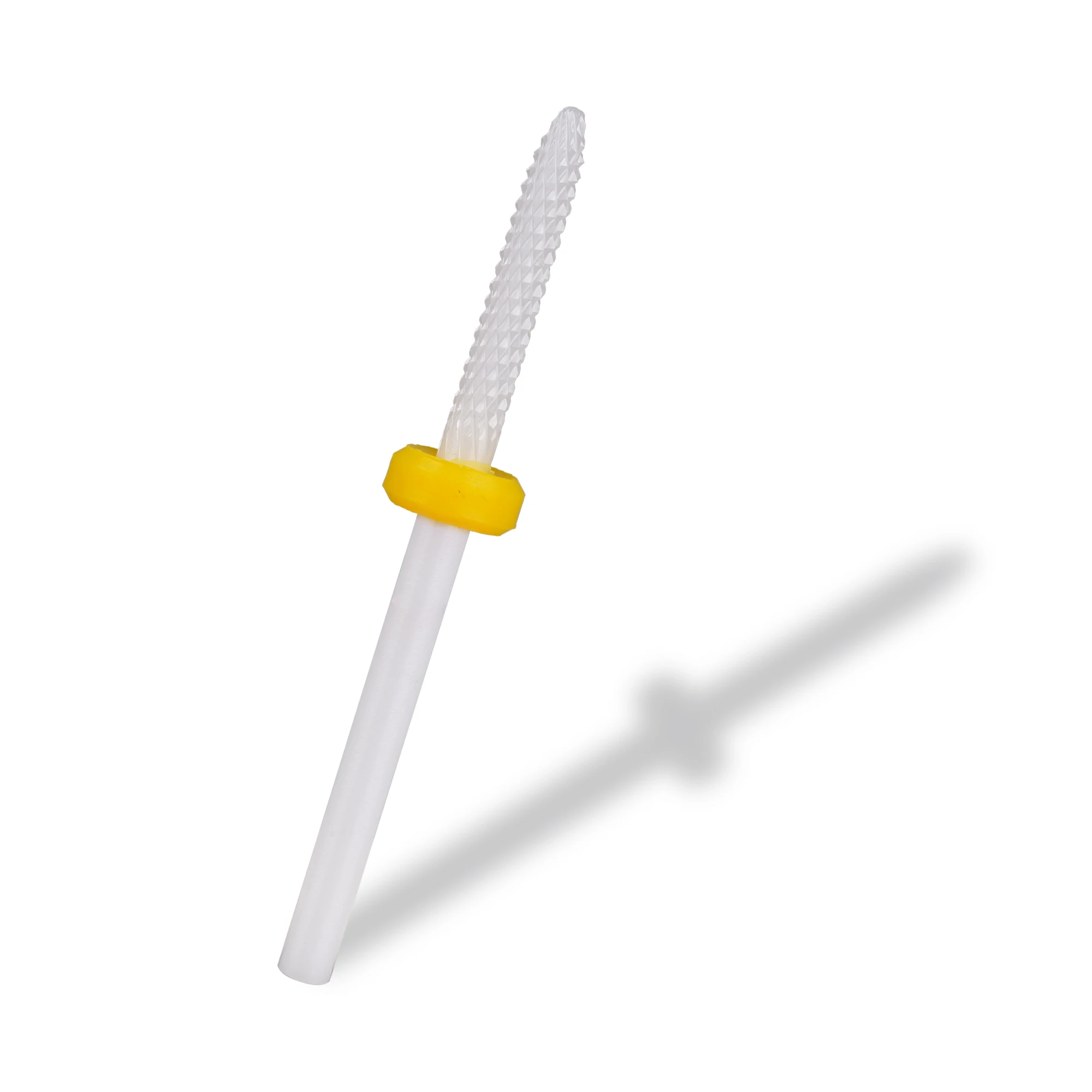 1 piece Bullet Ceramic Nail Drill Bit electric manicure machine accessories Nail Art Tools Electric Manicure Cutter