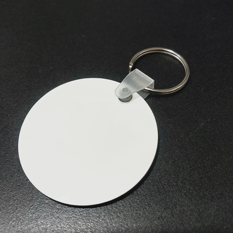 Sublimation wooden key holder double sided keychain blanks