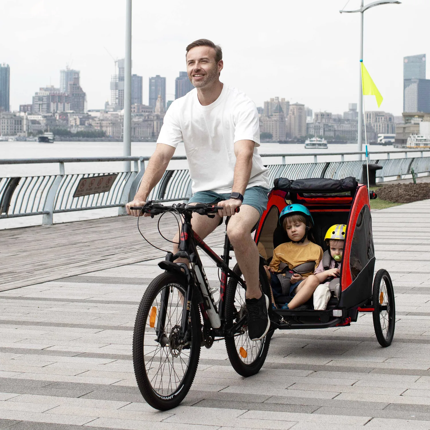 Remolque porta bebe bici bicicleta sest пост прикрепить byicle малыш