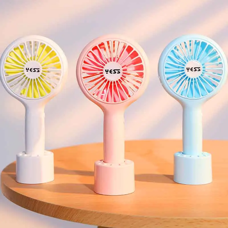 Factory Hot Wholesale Rechargeable Mini Fan Portable Handheld Usb Fan Foldable Clip Hand Fan
