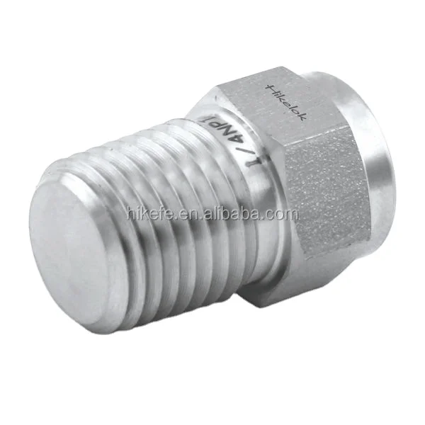 Swagelok type Hikelok pipe plug  fittings pipe plug