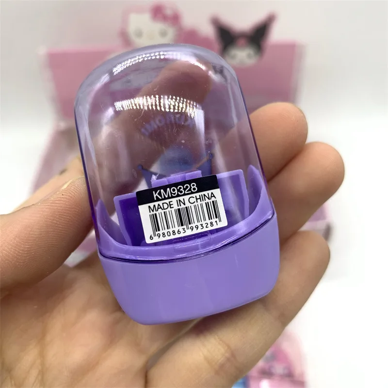School Stationery Pencil Sharpener, Double Holes Kuromi Pencil Sharpener, Cartoon KT Sharpener for Girls