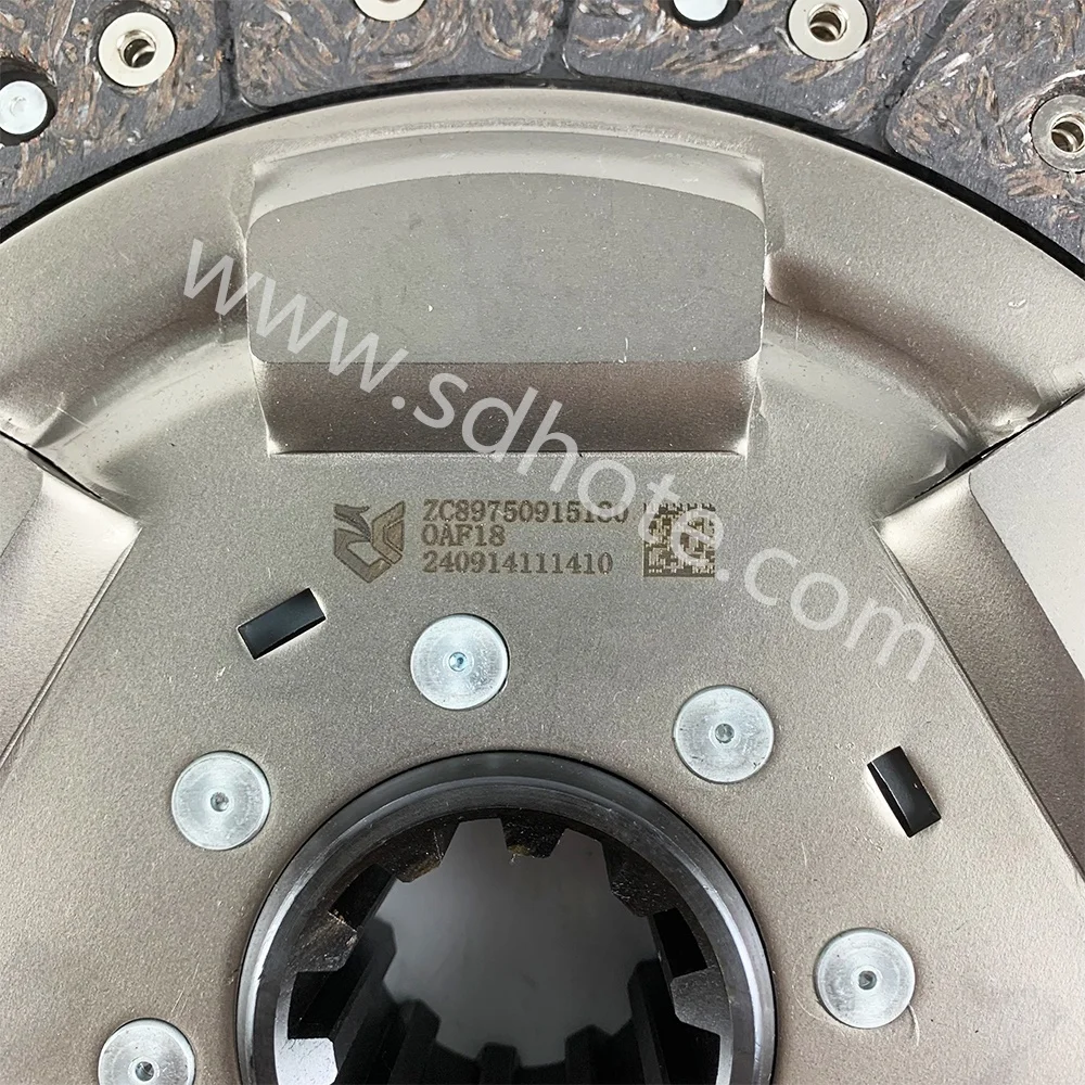 Construction machinery parts Clutch driven disc assembly NXG1601KFW111