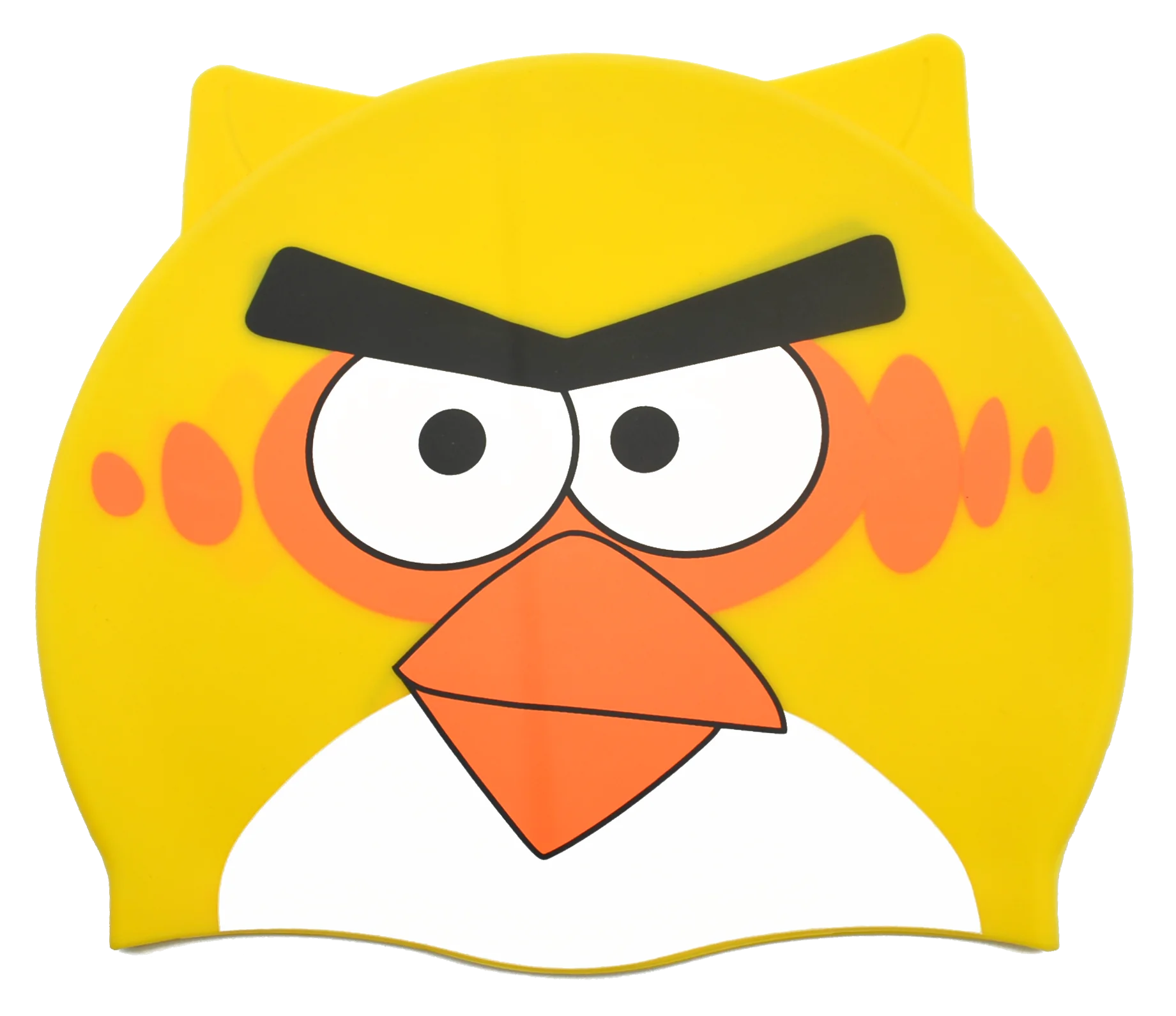 Cartoon design kids swimming hat, junior Swim Cap tiger swim cap custom design