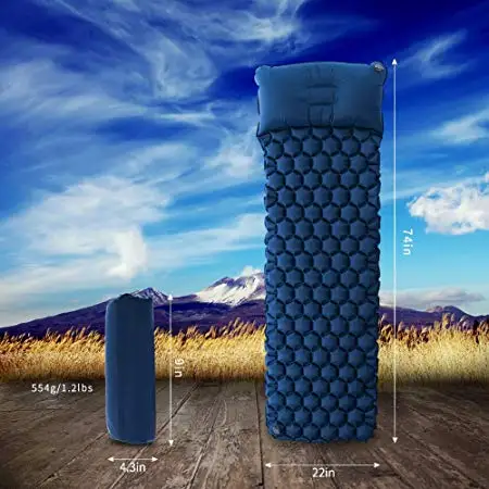 Хороший best низкая цена Спорт на открытом воздухе ТПУ материал надувные подушки Коврики Air кровать коврик для кемпинга с поду