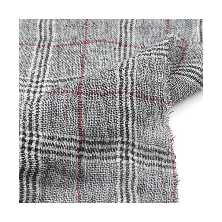  17*17 Main custom textiles comfortable wrinkle dobby pure linen