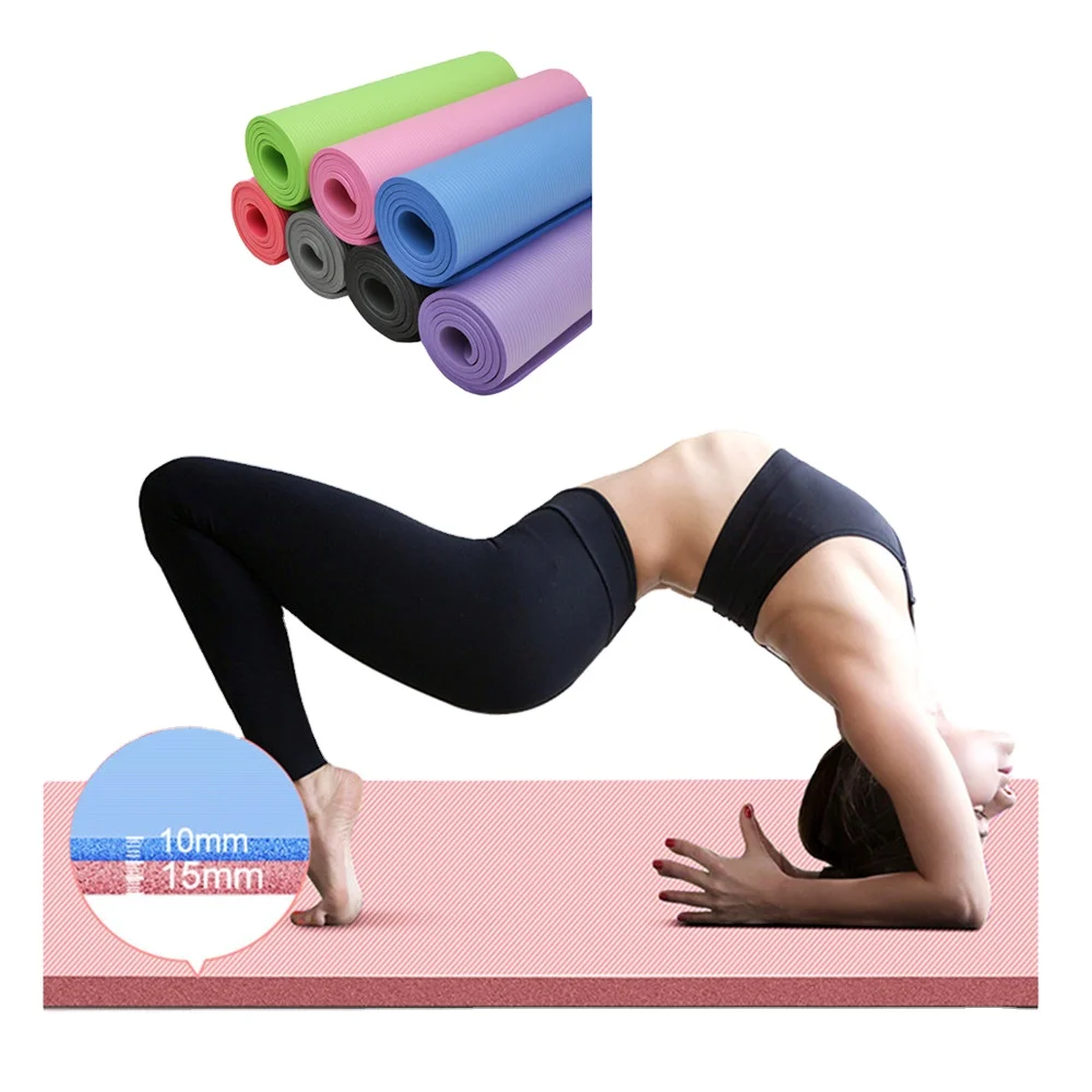 Wholesale Custom Printed High Quality Hot Selling Fitness Tpe Yoga Mat Waterproof Foam Soft Tpe Yoga Mat With Carry Bag