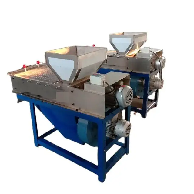 Broad Bean Skin Removing Dry Way Fava Lentil Black Bean Peeler Remover Soybean Green Pea Peeling Machine