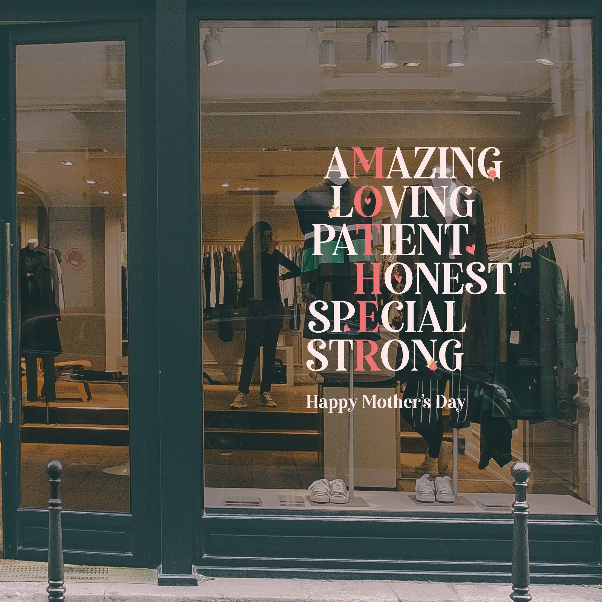 Custom Large Decal Window Stickers for Business Storefront Logo Wrap for Windows