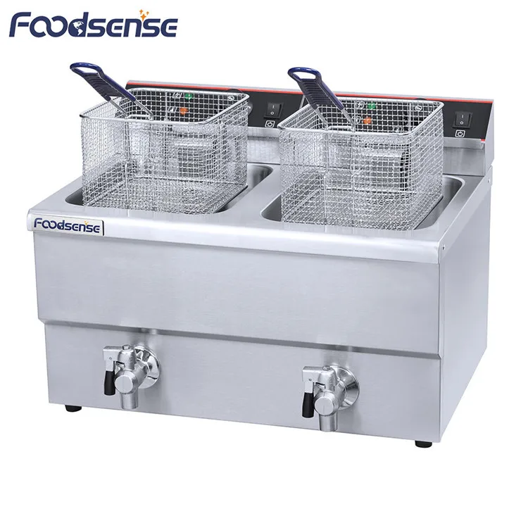 Commercial fish potato plantain chips fats fryer frying machine electric turkey industrial deep fryer