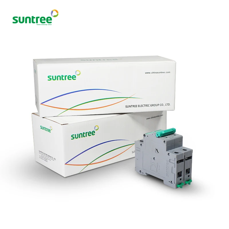  Горячая Распродажа Новый солнечный инвертор Suntree цепи 2 pole Мини 1000v Солнечный выключатель mcb 50 ampelectric dc braker автомат защити 50a