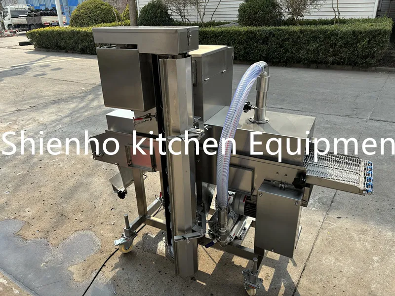 Burger Chicken Nugget Cutting Maker Form Fry Machine Automatic Compact Hamburger Patty Production Line