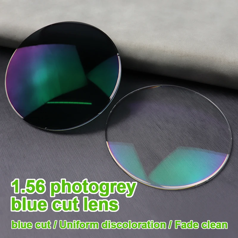 Barata 156 cr 39 Photochromic Blue Light Blocking Lenses Photocromic Lens Mirror Blue Cut Lenses Photochromic