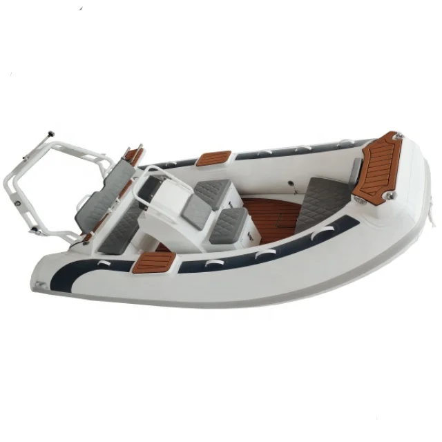 CE high speed 4.2m rubber rigid inflatable sport aluminum rib boat 420 for sale
