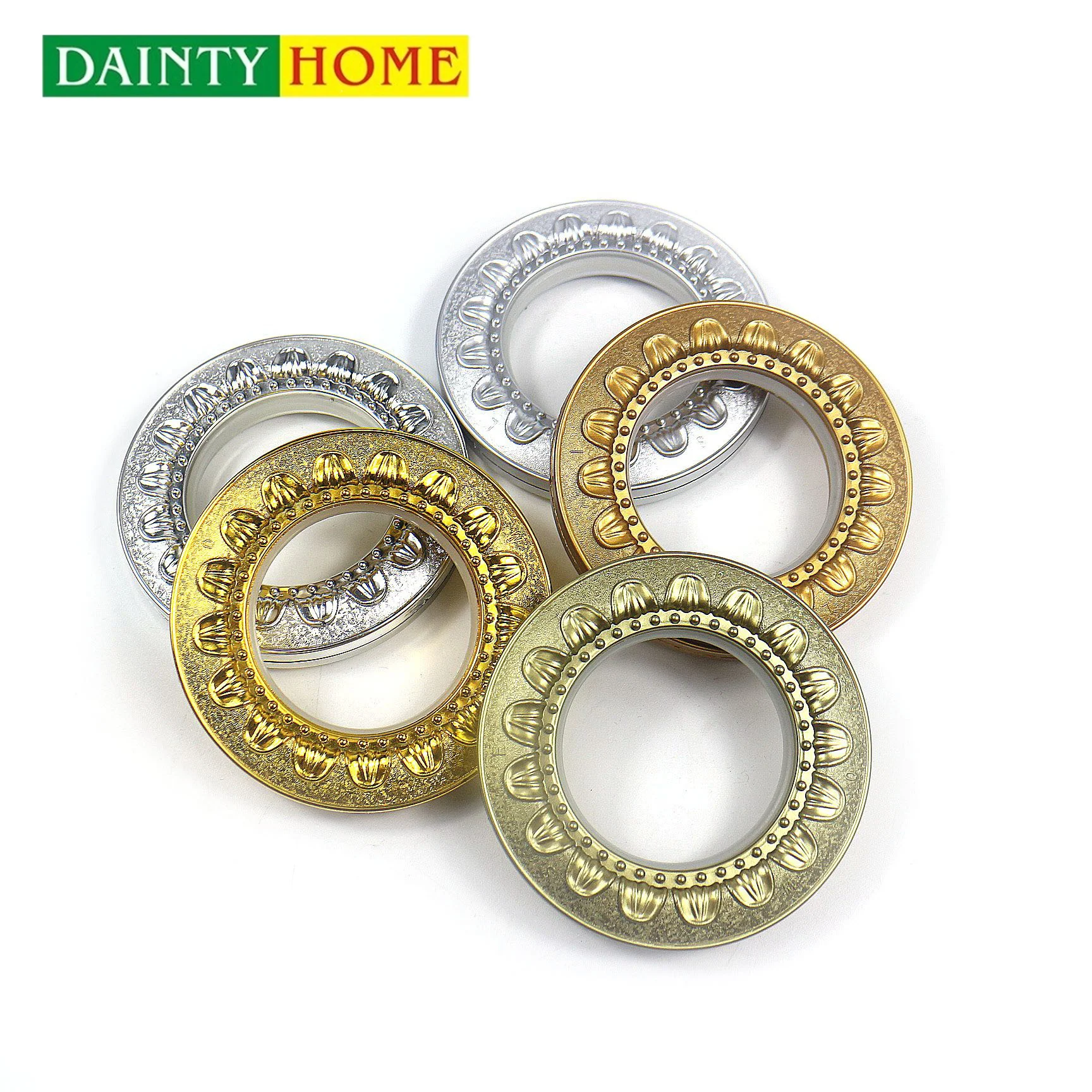 Curtain Blinds Plastic Eyelet Rings Plastic Rings for Curtains