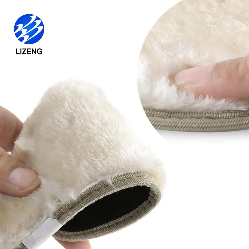 Everyday Bamboo Charcoal Winter Fur Warm Insoles