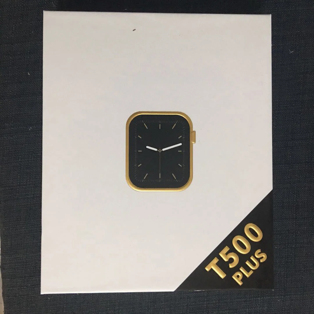 Cheapest Price 1.44 inch T500 Plus Smart Watch, BT Call  Changeable Strap Relojes Inteligentes Smart Clock For Android IOS Phone