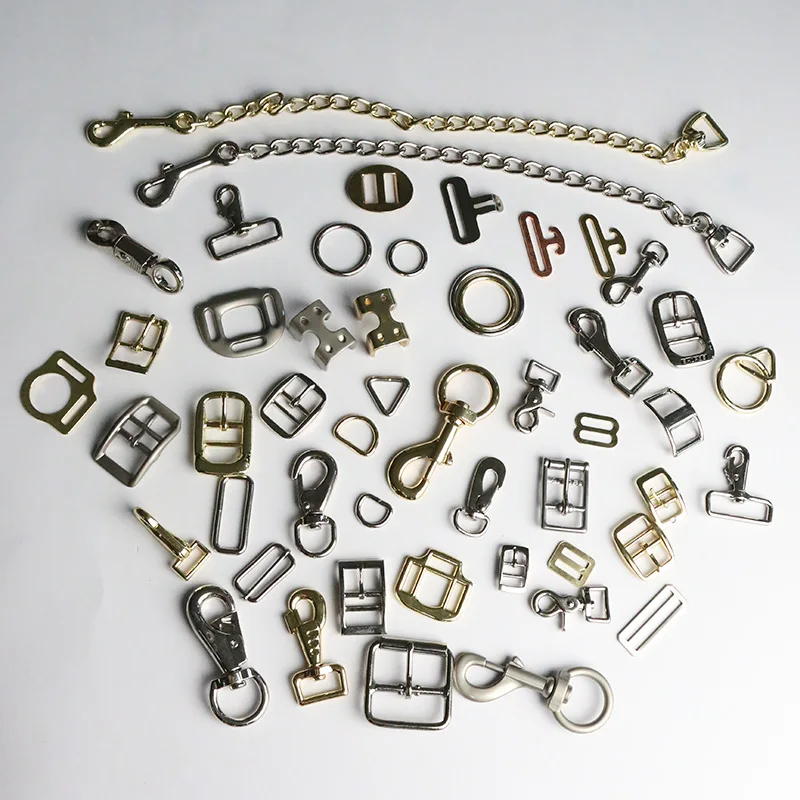 Wholesale Custom Roller Buckles High Quality Horse Riding Halter Rug Accessories Gold Metal Stainless Steel Bag Hook