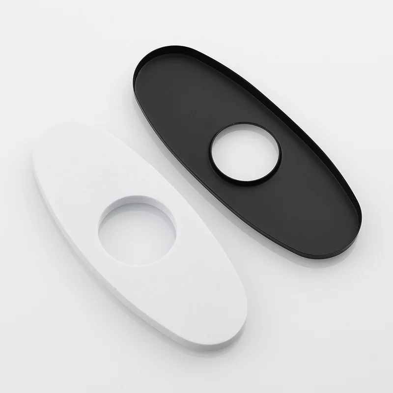 Stainlesss steel basin faucet decoration cup long short water tap installation cover decoration cup