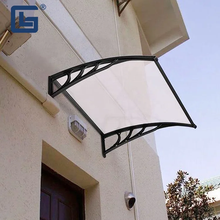 Classic style shop front door canopy awning metal entrance door canopy