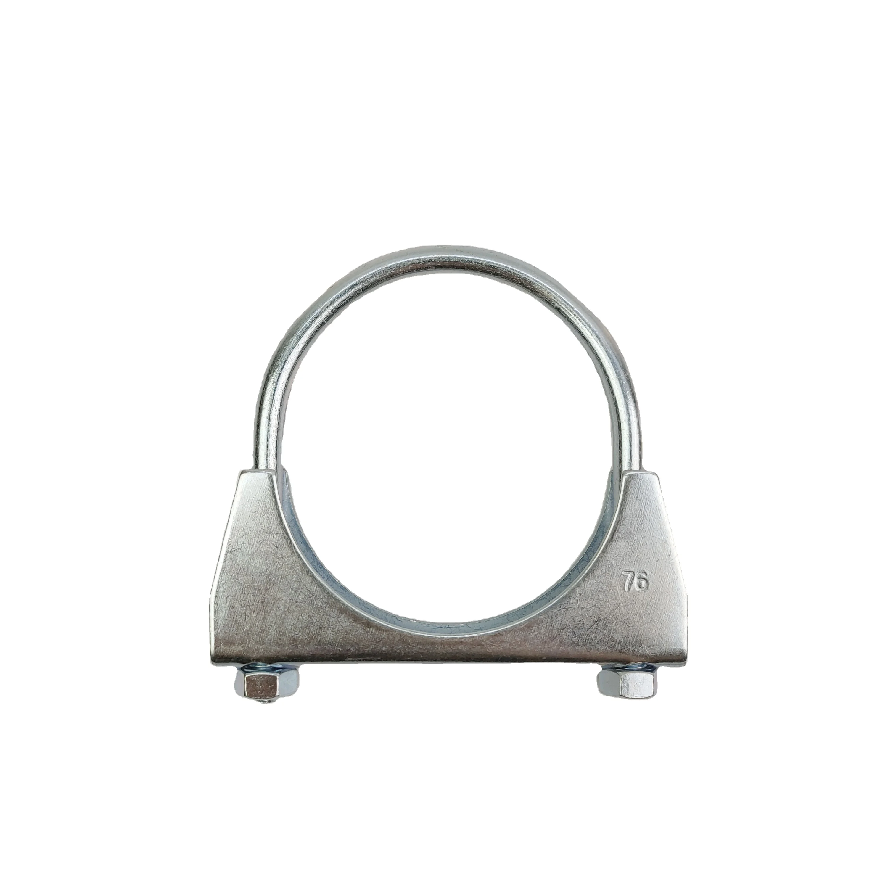 M8 M10 Zinc Plated Heavy Duty U Bolt Exhaust Clamp