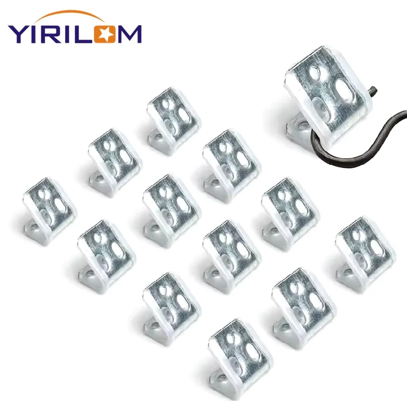 Wholesale Price Custom 4 Holes Couch Spring Sofa Clips Hardware Accessories Zigzag Spring Clips