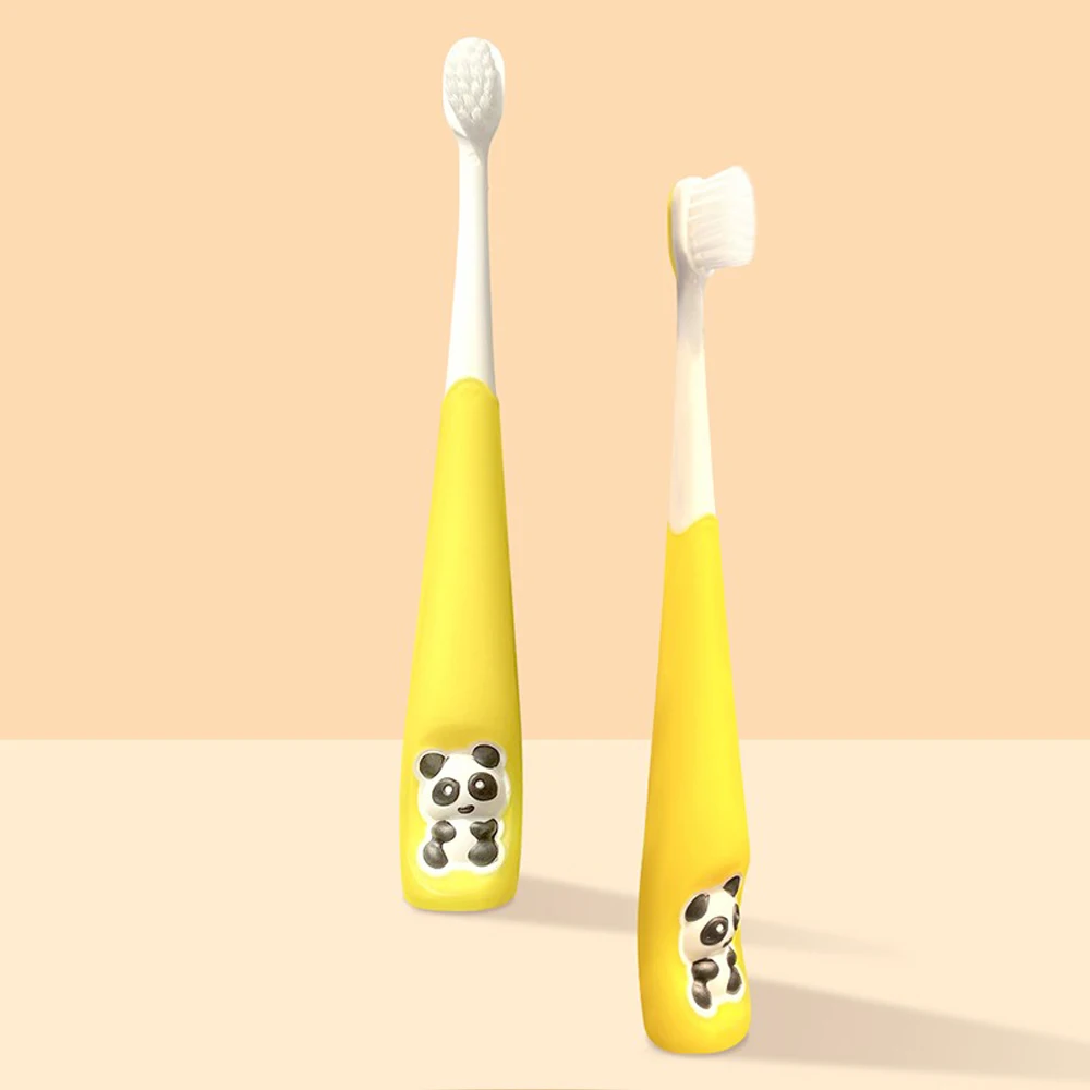 OEM Smiclean logo 360 Degrees 6000 Bristle Panda Children Toothbrush