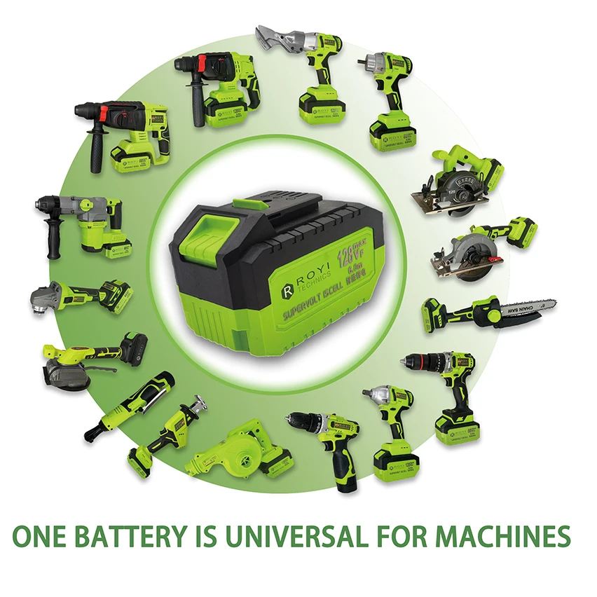 High hardness and corrosion resistant 3/4 high strength tungsten steel shaft two electric and one charging wrench set